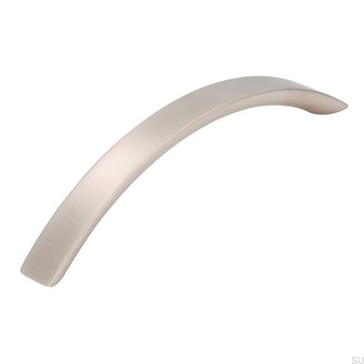 Avlångt möbelhandtag 1029 Borstad Nickel