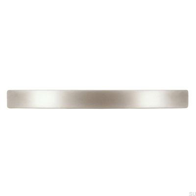 Avlångt möbelhandtag 1029 Borstad Nickel