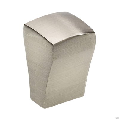 Möbelknopp 1499 Aluminium Silver Borstad