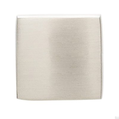 Möbelknopp 1499 Aluminium Silver Borstad