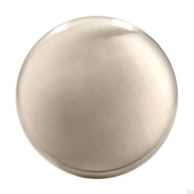 Möbelknopp 1533 Silver Borstad