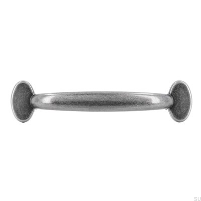 Avlångt möbelhandtag 1534 96 Antik Silver