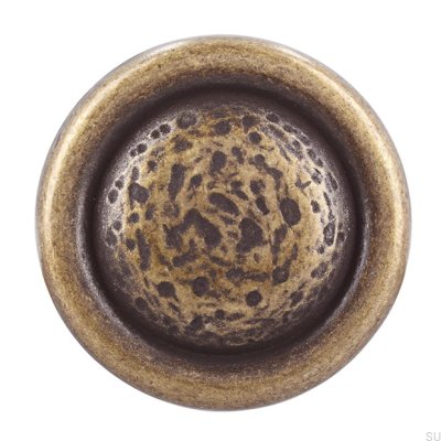 Möbelknopp 1579 Antik brons