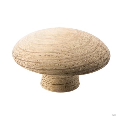Möbelknopp Mushroom-50 Trä, ek
