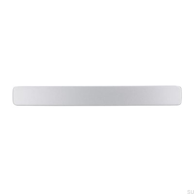Avlångt möbelhandtag 1666 128 Aluminium Borstad