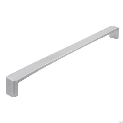 Avlångt möbelhandtag 1666 224 Aluminium Borstad