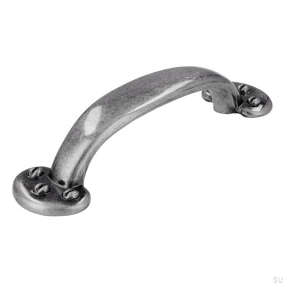 Avlångt möbelhandtag 1681 96 Antik Silver