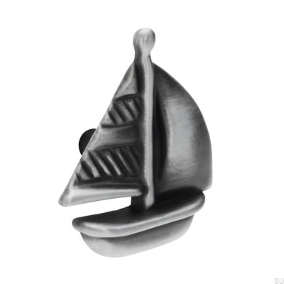 Möbelknopp Łódź 1884 Antik Silver