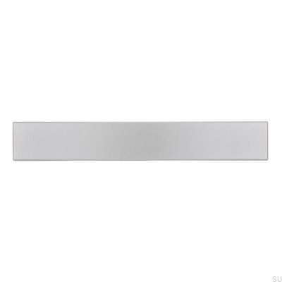 Avlångt möbelhandtag SM8004 128 Plast Silver