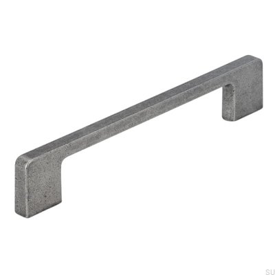 Avlångt möbelhandtag 2027 160 Antik Silver