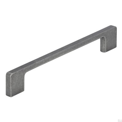 Avlångt möbelhandtag 2027 192 Antik Silver