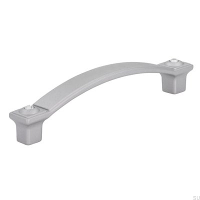 Avlångt möbelhandtag 2038 96 Aluminium Borstad