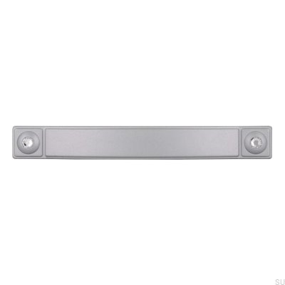 Avlångt möbelhandtag 2038 96 Aluminium Borstad