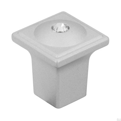 Möbelknopp 2040 Aluminium Borstad