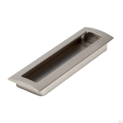 Infällt möbelhandtag 2042 160 Silver Borstad