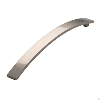 Avlångt möbelhandtag 2084 160 Borstat silver