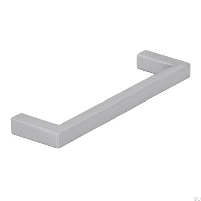 Avlångt möbelhandtag 2108 96 Aluminium Borstad