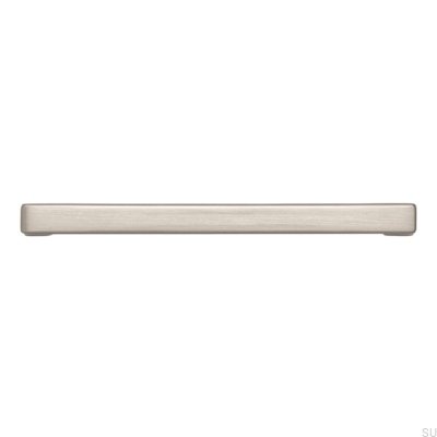 Avlångt möbelhandtag 2108 Silver Borstad