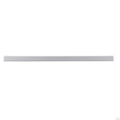 Avlångt möbelhandtag 2108 160 Aluminium Borstad