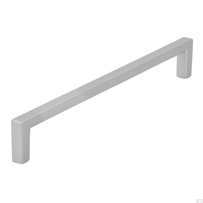 Avlångt möbelhandtag 2108 192 Aluminium Borstad