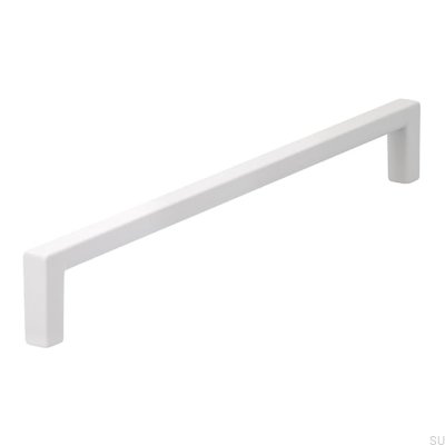 Avlångt möbelhandtag 2108 192 Metall Vit Matt