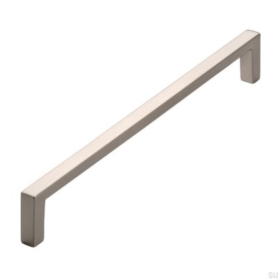 Avlångt möbelhandtag 2108 192 Borstat silver