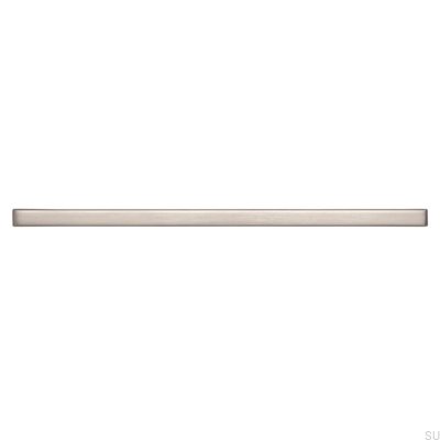 Avlångt möbelhandtag 2108 192 Borstat silver