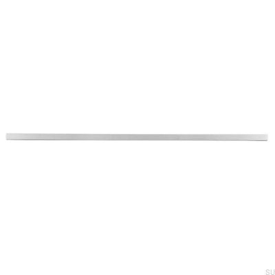 Avlångt möbelhandtag 2108 320 Aluminium Borstad