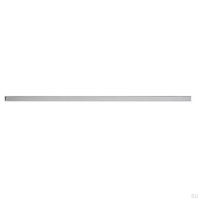 Avlångt möbelhandtag 2110 224/320 Aluminium Krompolerad