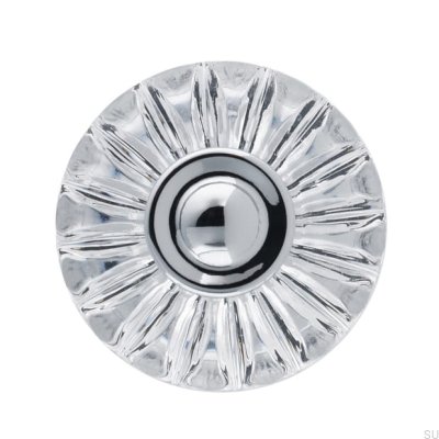 Möbelknopp H119 Plast Silver