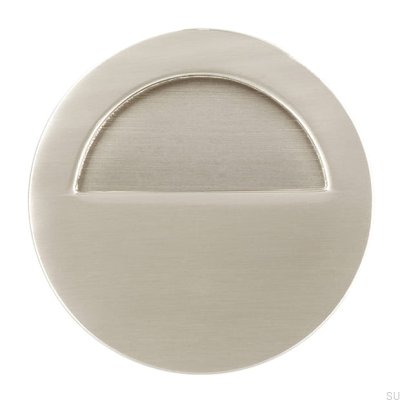 Infällt möbelhandtag 2151 Silver Borstad
