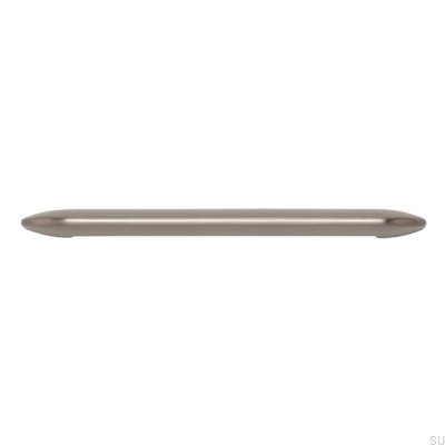Avlångt möbelhandtag 2182 96 Borstat silver