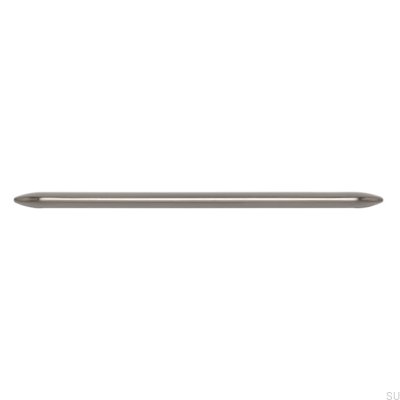 Avlångt möbelhandtag 2182 160 Borstat silver