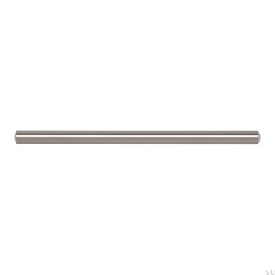 Avlångt möbelhandtag 885 128 Borstat silver