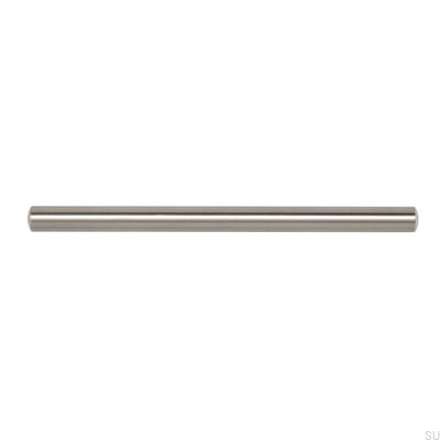 Avlångt möbelhandtag 885 96 Borstat silver
