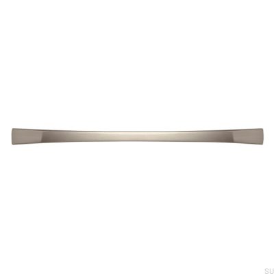 Avlångt möbelhandtag 2198 160 Borstat silver