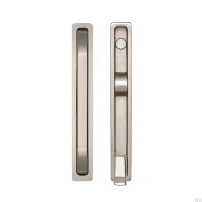 Infälld möbelhängare 2227 Silver Borstad