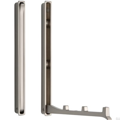 Infälld möbelhängare 2227 64 Borstat silver