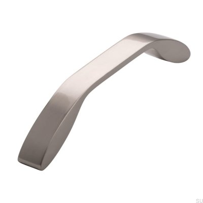 Avlångt möbelhandtag 2266 128 Borstat silver