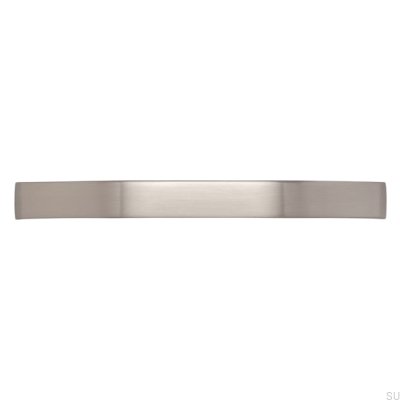 Avlångt möbelhandtag 2266 128 Borstat silver