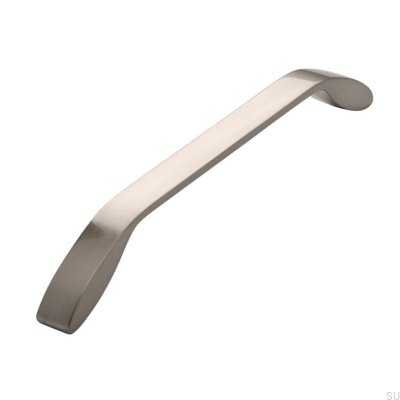 Avlångt möbelhandtag 2266 192 Borstat silver