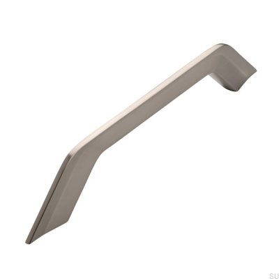 Avlångt möbelhandtag 2267 160 Borstat silver