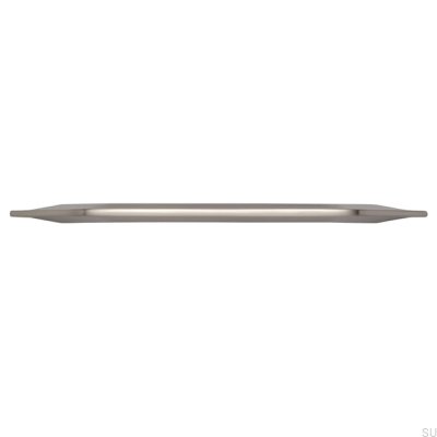 Avlångt möbelhandtag 2267 160 Borstat silver