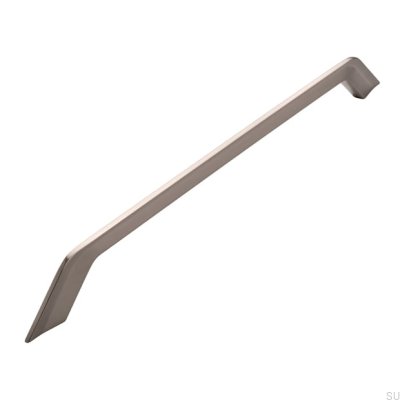 Avlångt möbelhandtag 2267 320 Borstat silver