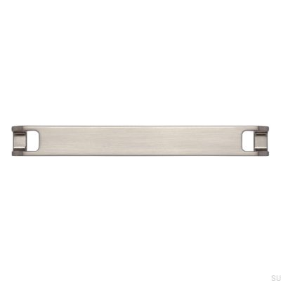 Avlångt möbelhandtag 2285 160 Borstat silver