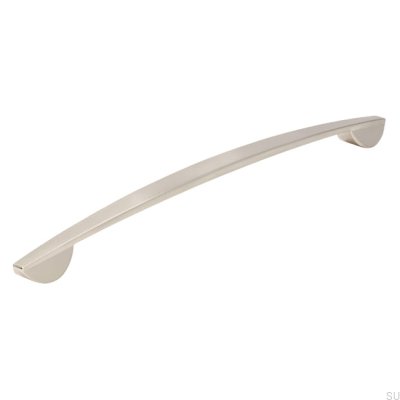Avlångt möbelhandtag 2307 320 Borstat silver