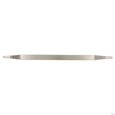 Avlångt möbelhandtag 2318 320 Silver Borstad