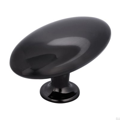 Möbelknopp 2338 Antracitpolerad