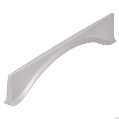 Avlångt möbelhandtag 2340 160 Borstat silver
