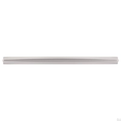 Avlångt möbelhandtag 2340 160 Borstat silver